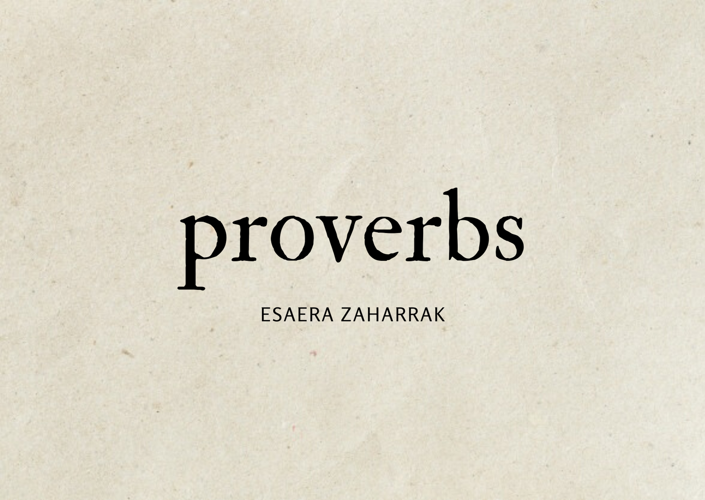 basque proverbs from Bihotz Paris, euskal esaera zaharrak 