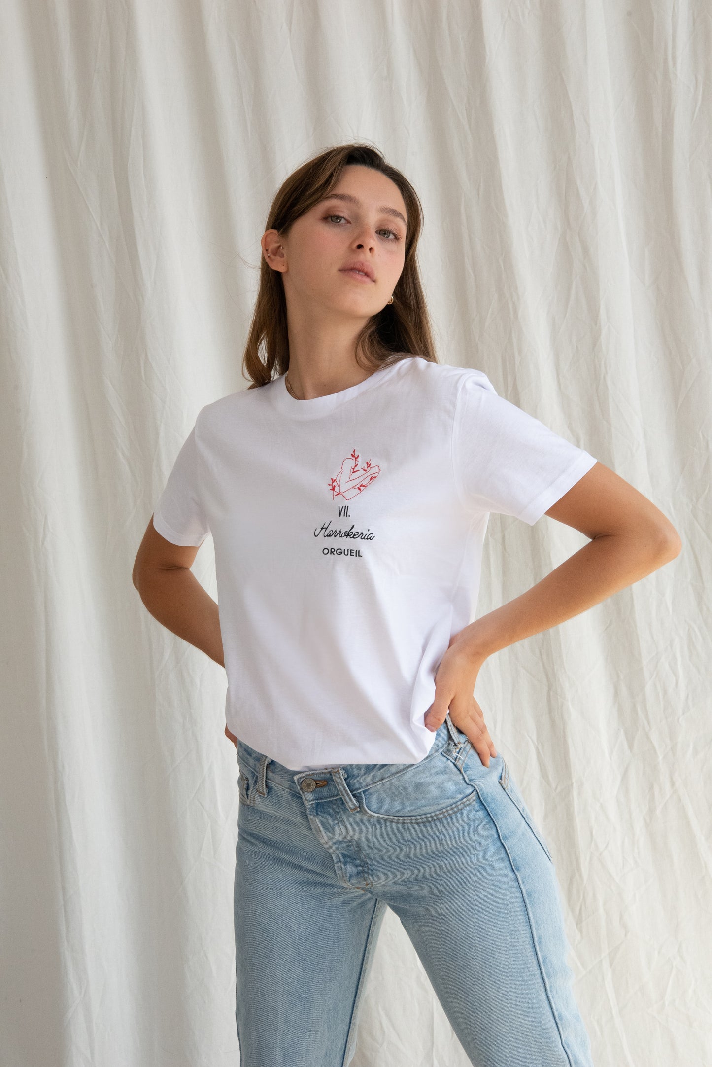 
                  
                    Harrokeria Embroidered Unisex T-shirt
                  
                