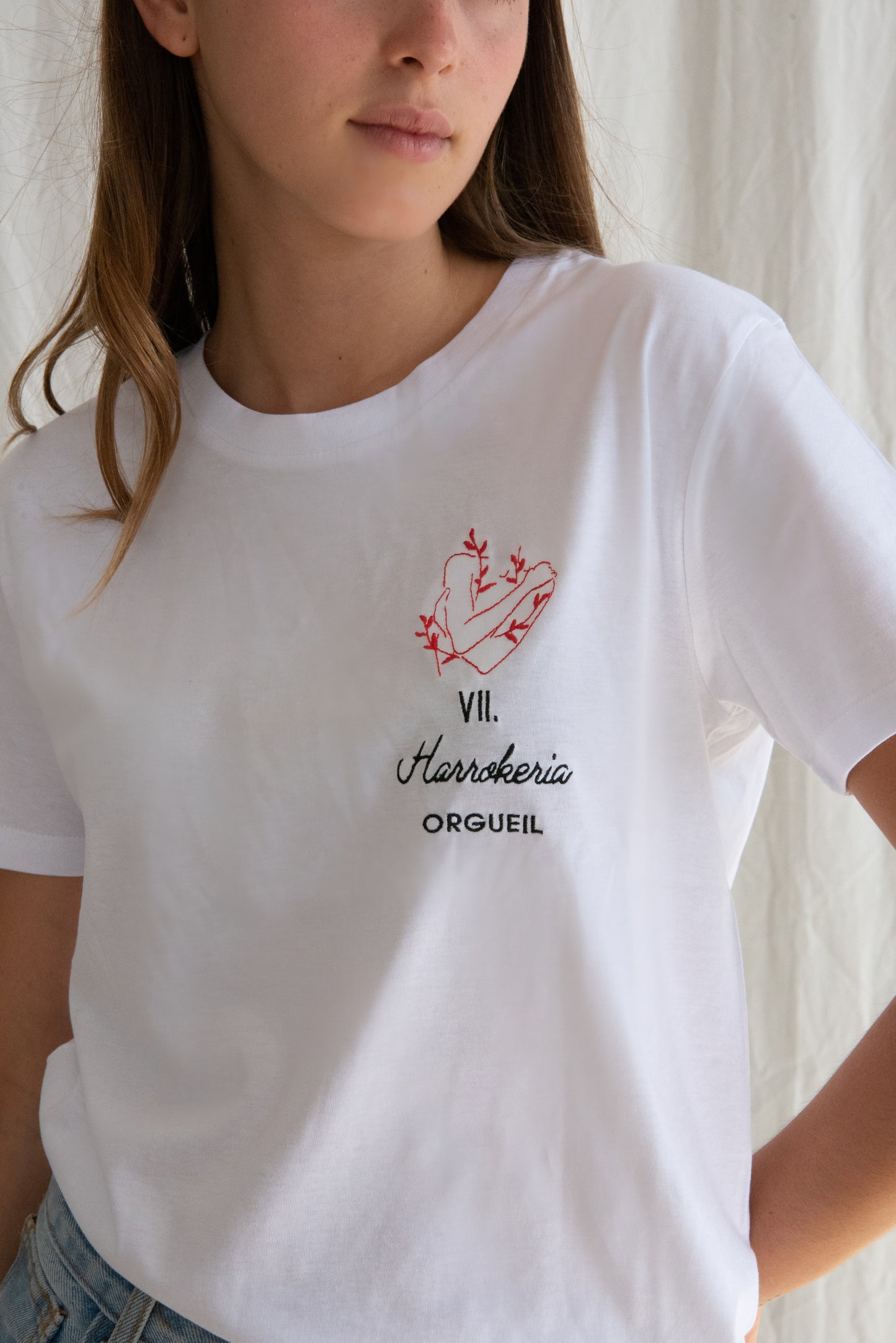
                  
                    Harrokeria Embroidered Unisex T-shirt
                  
                