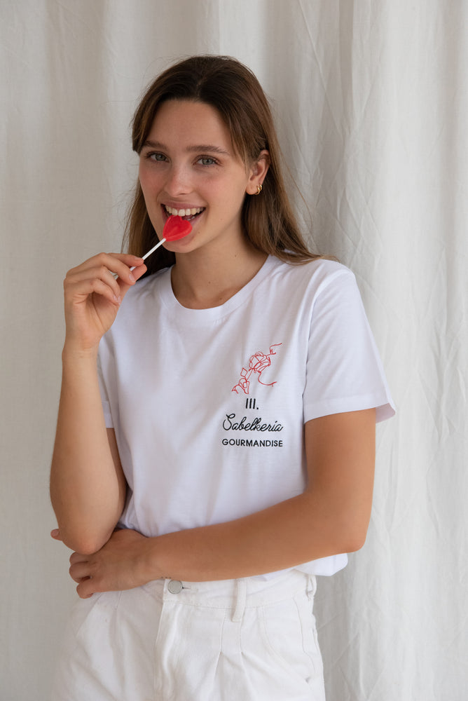 
                  
                    Sabelkeria Embroidered Unisex T-shirt
                  
                